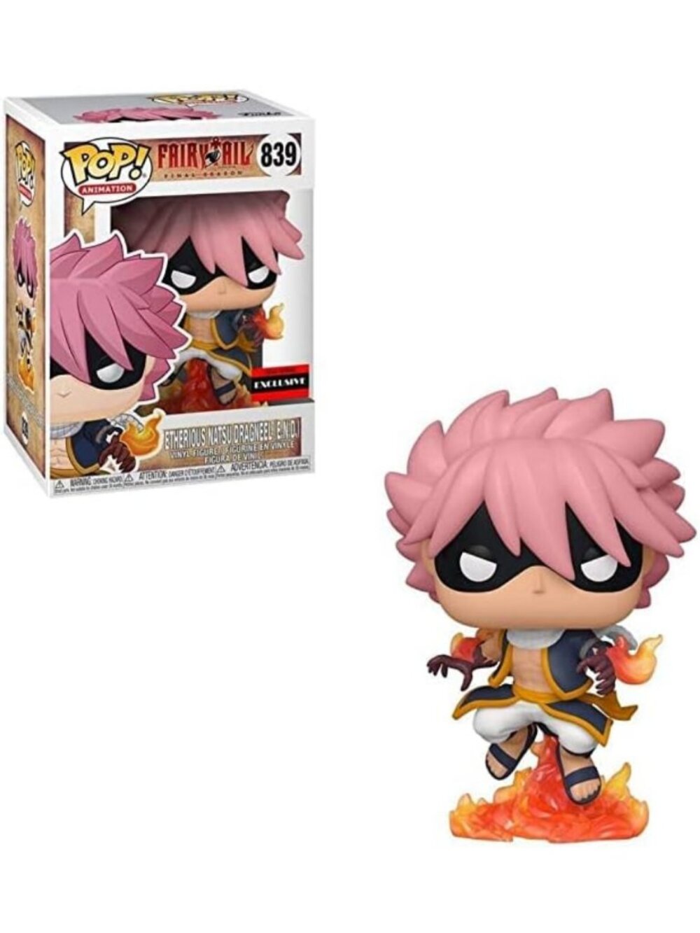 Exclusive Etherious Natsu Dragneel Pop Figure - Funko Fairy Tail Collectible